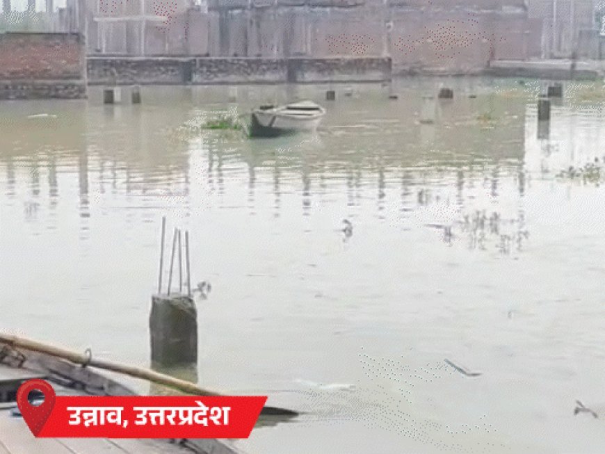 वाराणसी के सभी घाट डूबे, छतों पर आरती-अंतिम संस्कार:दिल्ली में इस महीने सामान्य से ज्यादा बारिश; राजस्थान में मानसून कमजोर, तापमान 40° के करीब