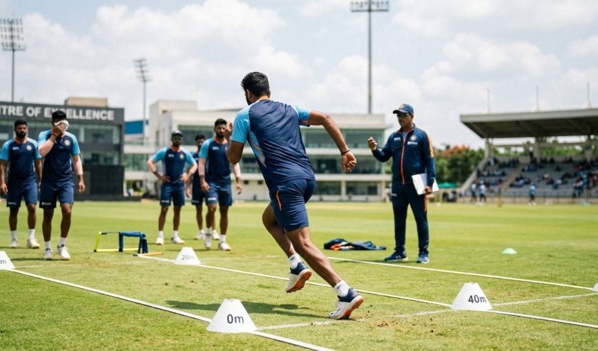 Team India के खिलाड़ियों का Bengaluru में Fitness Test, नए सत्र की तैयारी शुरू