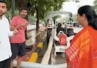 दिल्ली में तेज बारिश के बीच एक्शन में आई सीएम:सद्भावना पार्क और सड़कों का किया औचक निरीक्षण, तत्काल जलभराव से निपटने के निर्देश