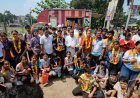 जम्मू से चैंपियन बनकर लौटी उत्तराखंड वोविनाम टीम का रुद्रपुर में भव्य स्वागत ।