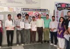 डबवाली कॉलेज में नशे के खिलाफ पोस्टर प्रदर्शनी:स्टूडेंट्स को दुष्प्रभावों के प्रति किया जागरूक, प्राचार्य बोले- सामाजिक बुराईयां से दूर रहे युवा