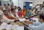 भाजपा प्रत्याशी संदीप अरोड़ा ने दलबल के साथ दाखिल किया नामांकन, विशाल जुलूस में उमड़ा जनसमर्थन