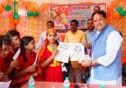 मुख्यमंत्री धामी के जन्मदिन पर रुद्रपुर में रुद्राभिषेक, बच्चों संग काटा केक