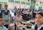 जवाहर नवोदय विद्यालय में स्वास्थ्य विभाग का निरीक्षण