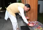 भाजपा मुख्यालय में हर्षोल्लास से मनाया गया प्रधानमंत्री नरेंद्र मोदी का जन्मदिन!*