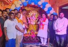 गणेश उत्सव के विभिन्न कार्यक्रमों में शामिल हुए भारत भूषण चुघ, भगवान गणेश का लिया आशीर्वाद