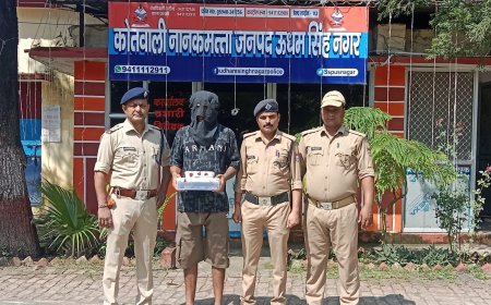 39 लाख रुपये की स्मैक के साथ शातिर नशा तस्कर गिरफ्तार