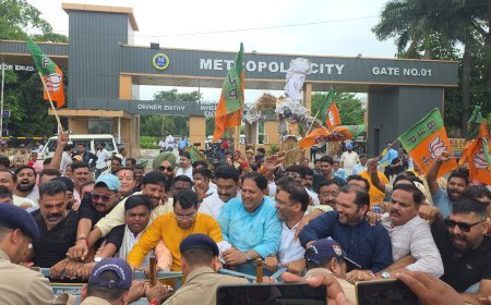शुद्धीकरण विवाद पर कांग्रेस के खिलाफ भाजपा का हल्ला बोल