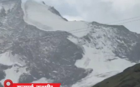 कश्मीर में सीजन की पहली बर्फबारी:राजस्थान, MP-UP में बारिश, नदियां उफान पर, स्कूल बंद; बिहार में बाढ़, 6.65 लाख लोग प्रभावित