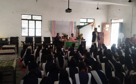 अटल उत्कर्ष राजकीय बालिका इंटर कॉलेज शक्तिफार्म जिला उधम सिंह नगर* में जागरूकता अभियान चलाया गया