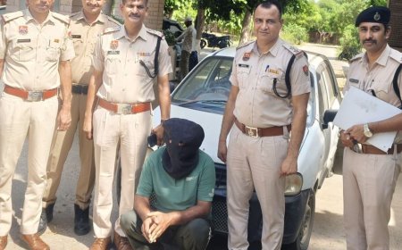 अग्रोहा पुलिस ने अरेस्ट किया कार चोर:किरमारा धाम की पार्किंग से चोरी आल्टो बरामद, फतेहाबाद का रहने वाला