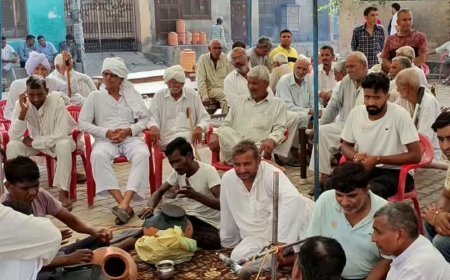 24 घंटे के लिए तरह बंद रहा रोहतक का गांव:300 साल पुरानी परंपरा, ग्रामीण न बाहर गए और न ही किसी को आने दिया