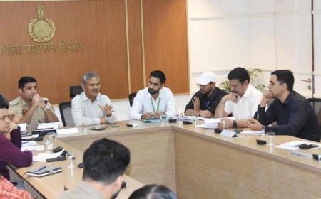हिसार में UPSC-NDA की परीक्षा कल:5 केंद्रों पर 1439 परीक्षार्थी देंगे एग्जाम, डीसी ने लिया सुविधाओं का जायजा, ड्यूटी मजिस्ट्रेट तैनात
