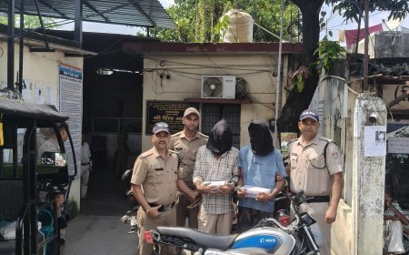 ट्रांजिट कैंप पुलिस ने 02 मोबाइल झपटमार किए गिरफ्तार