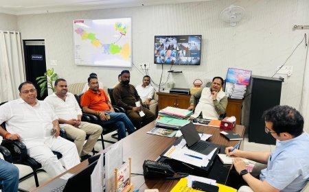 अब ग्रामीण क्षेत्रों को भी चमकाने के लिए जुटे महापौर विकास शर्मा