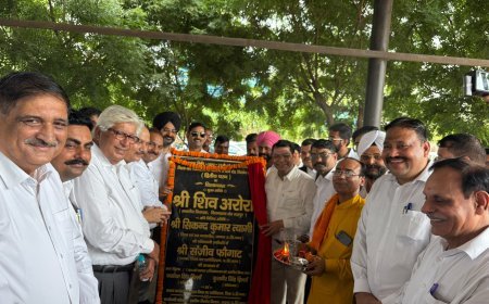 अधिवक्ता पार्किंग में 25 लाख से बनेगा टिन शेड, विधायक शिव अरोड़ा ने किया शिलान्यास* *न्यायालय परिसर में अधिवक्ताओं को मिलेगी सुविधा, जिला बार एसोसिएशन ने जताया आभार*