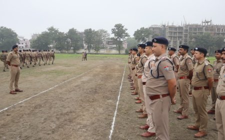 हर कदम अनुशासन की ओर, ऊधम सिंह नगर पुलिस की परेड में दिखा जोश, समर्पण और फिटनेस का जज्बा, पुलिस लाईन रुद्रपुर में शुक्रवार की परेड संपन्न