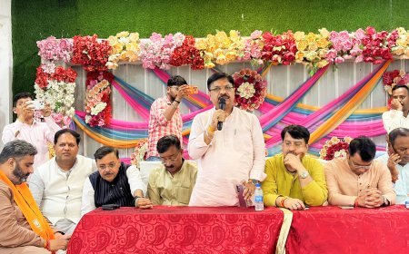 रोड शो की तैयारियों को लेकर भाजपा की बैठक आयोजित, कार्यकर्ताओं को सौंपे गए दायित्व