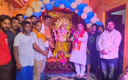 गणेश उत्सव के विभिन्न कार्यक्रमों में शामिल हुए भारत भूषण चुघ, भगवान गणेश का लिया आशीर्वाद