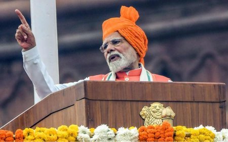 नरेन्द्र मोदी: दृढ़ संकल्प, सशक्त नेतृत्व, दूरदृष्टा और सर्वांगीण विकास के प्रेरणादायक प्रतीक