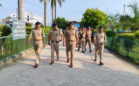 छात्र संघ चुनाव को लेकर SSP अजय गणपति सख्त — घुड़सवार दस्ते एवं वज्र वाहन तैनात*