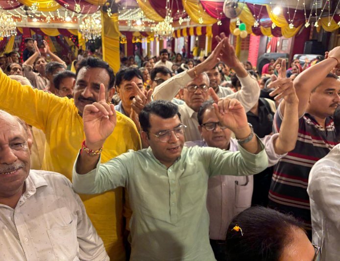 श्रीकृष्ण जन्माष्टमी के उपलक्ष्य में पांच मंदिर मे आयोजित