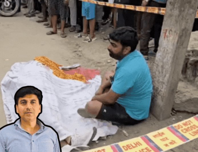हरियाणा के प्रॉपर्टी डीलर का दिल्ली में मर्डर:जिम के बाहर गोलियों से भूना, रंगदारी मांगी जा रही थीं; परिजनों का डेडबॉडी लेने से इनकार