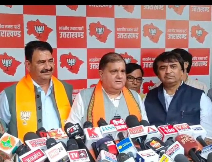 देश विभाजन की दोषी कांग्रेस, समाज विभाजन का षडयंत्र कर रही है : भट्ट*