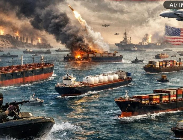 Strait of Hormuz बना नया फ्लैशपॉइंट, IRGC का दावा- US एयरक्राफ्ट कैरियर और डिस्ट्रॉयर पर दागीं बैलिस्टिक मिसाइलें