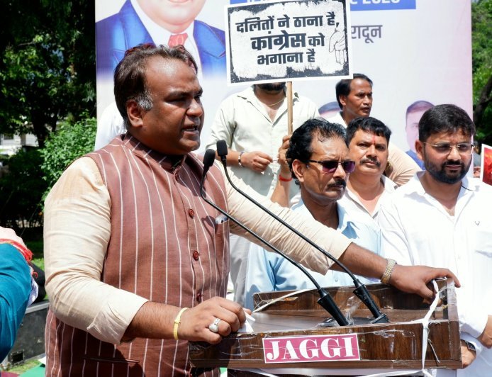 कांग्रेस की रैली अवसरवादी लोगों का जमावड़ा, जातिवादी राजनीति को कांग्रेस कार्यकर्ताओं ने भी नकारा: भाजपा