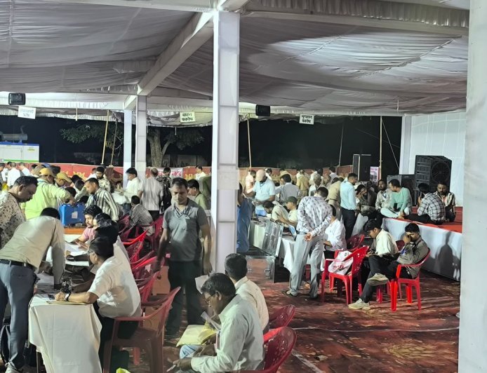 सलूम्बर नगर परिषद चुनाव में 78.69% मतदान:25 वार्डों में 12,286 वोट पड़े, महिलाओं ने पुरुषों से 166 ज्यादा वोट डाले; वार्ड-5 में सबसे ज्यादा वोटिंग