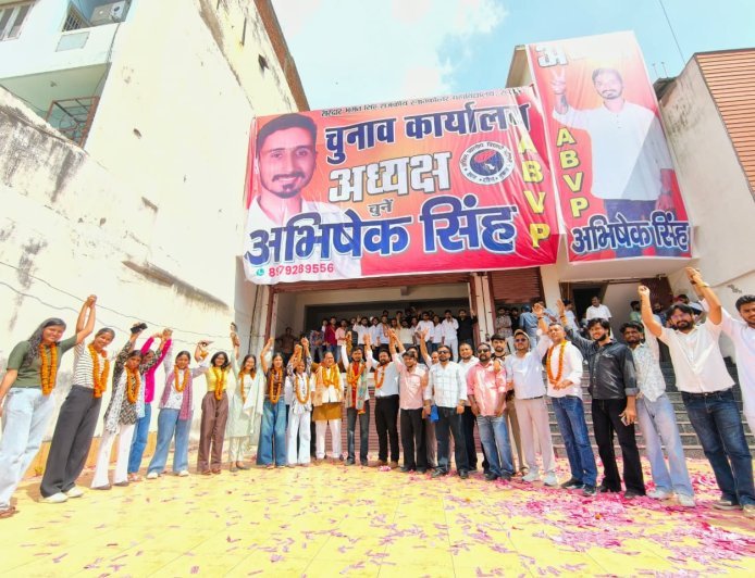 एबीवीपी राष्ट्रवाद और शिक्षा के मुद्दों को लेकर आगे बढ़ने वाला संगठन: विकास शर्मा