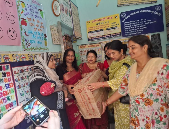 जिला उधमसिंहनगर में 200 से अधिक आंगनबाड़ी केंद्रों पर आयोजित हुआ ‘आंगन मिलन सेवा कार्यक्रम’