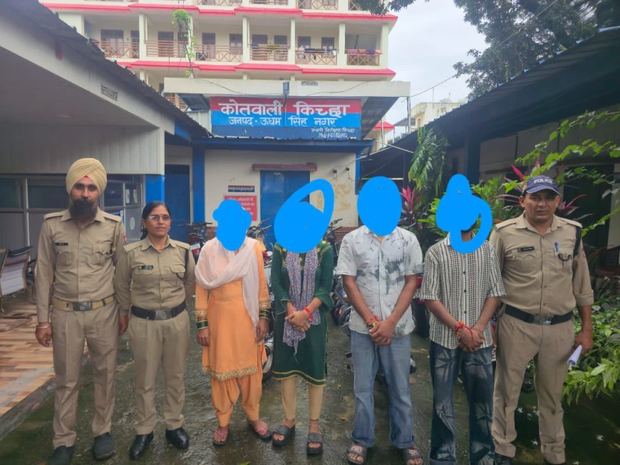 अभियुक्तों की गिरफ्तारी हेतु चलाये जा रहे अभियान के अंतर्गत 04 वारंटी अभियुक्तों को किया गया गिरफ्तार*