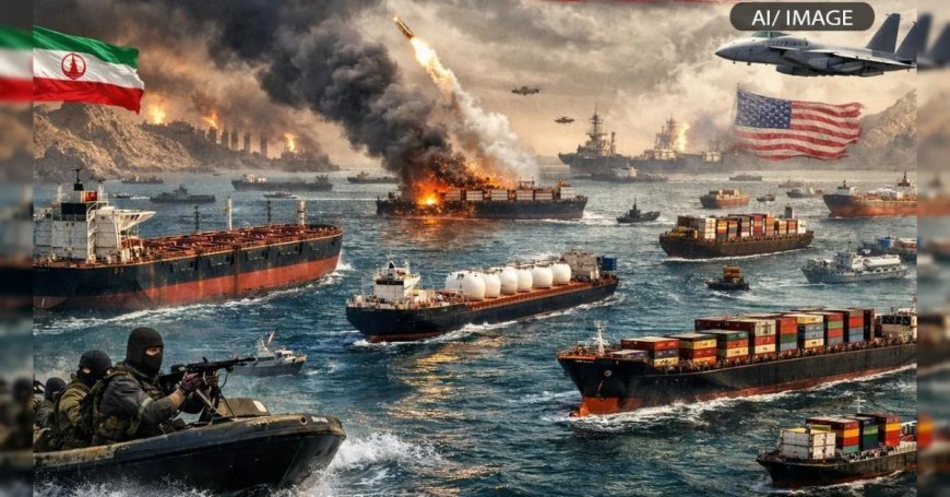 Strait of Hormuz बना नया फ्लैशपॉइंट, IRGC का दावा- US एयरक्राफ्ट कैरियर और डिस्ट्रॉयर पर दागीं बैलिस्टिक मिसाइलें