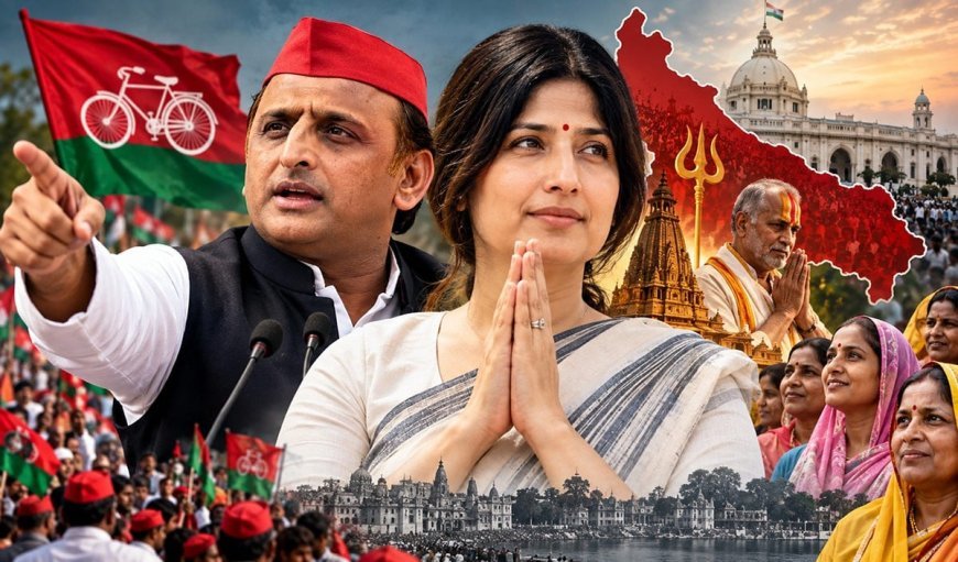 पुरानी 'साइकिल' में सपा ने लगाये नए 'राजनीतिक पुर्जे', अखिलेश की ‘शार्प’ और डिंपल की ‘सॉफ्ट’ राजनीति क्या गुल खिलाएगी?