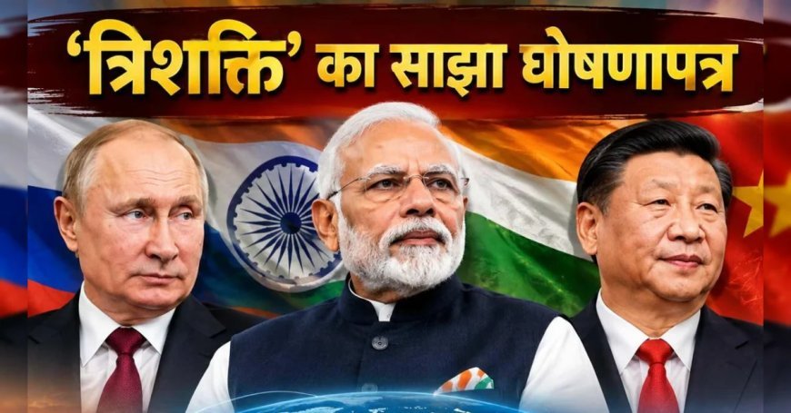 BRICS घोषणा पत्र में दिखी 'त्रिशक्ति' की ताकत, PM मोदी बोले- दुनिया को पुराने संस्थानों से नहीं चलाया जा सकता