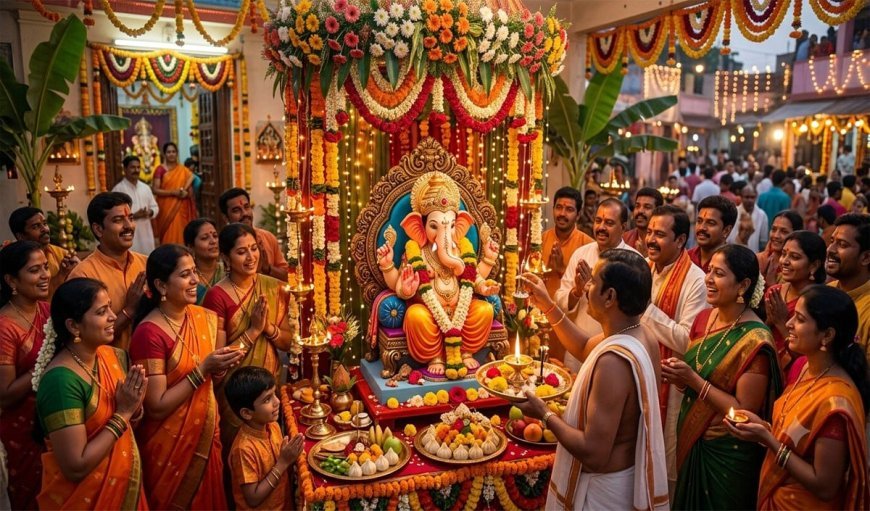 Ganesh Chaturthi Celebration: गणपति स्थापना का शुभ मुहूर्त और Vrat Katha, क्या है चंद्र दर्शन की मनाही?