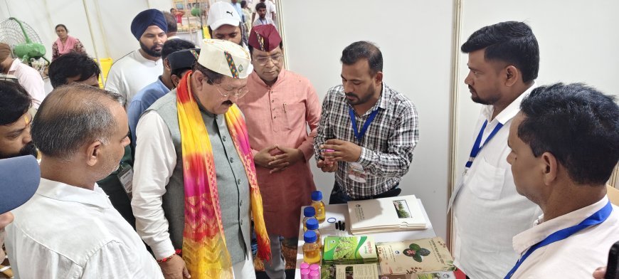 उत्तराखंड उदय एक्सपोर्ट 2026 एवं किसान मेले का मंत्री भरत सिंह चौधरी ने किया शुभारंभ*