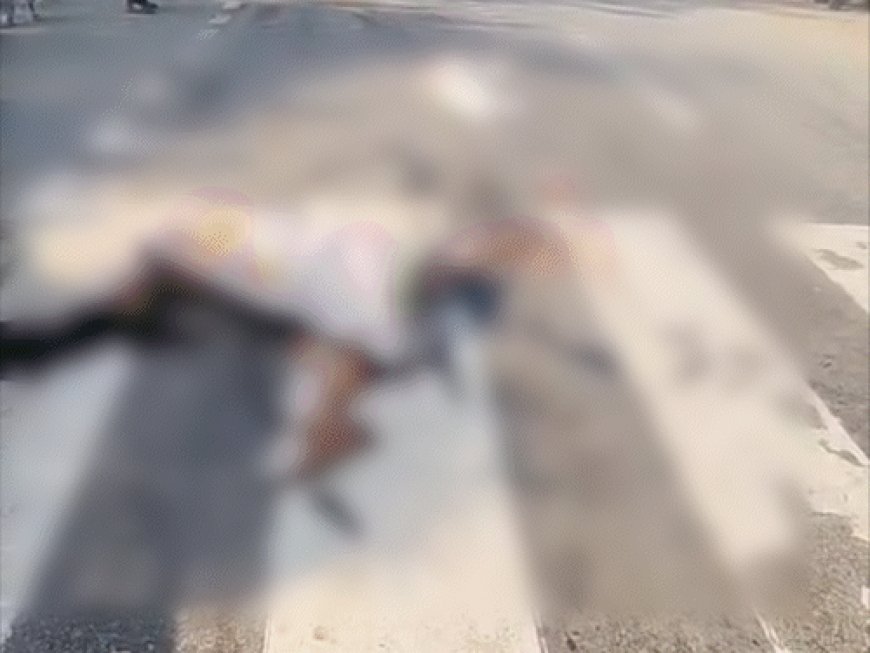 देहरादून में हरियाणा का ट्रक पलटा, दो की मौत:पहले बाइक से टकराया, फिर 200 मीटर आगे हुआ बेकाबू; दो की हालत गंभीर