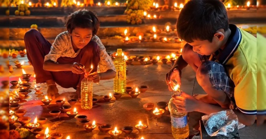 जबलपुर में जलते दीयों से तेल निकालते दिखे बच्चे, वीडियो शेयर कर भड़कीं सुप्रिया श्रीनेत