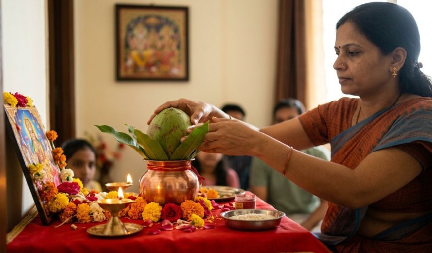 Mahalaxmi Vrat Puja: Mahalakshmi Vrat आज से शुरू, धन समृद्धि के लिए इस तरह करें कलश स्थापना और पूजन