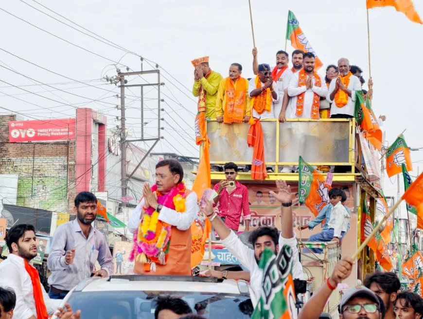 सोनू अरोड़ा के समर्थन में उमड़ा कार्यकर्ताओं का हुजूम