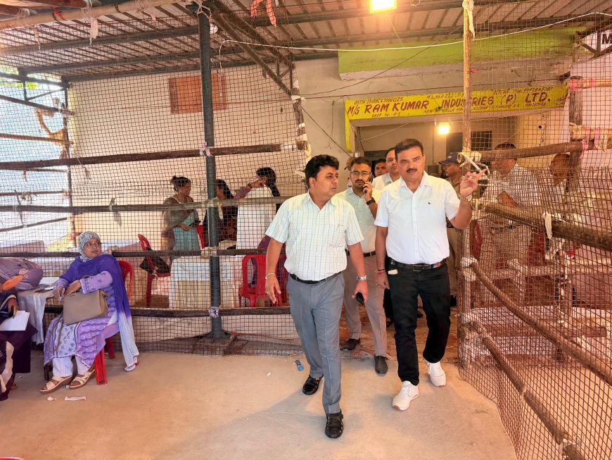 किच्छा नगर निकाय चुनाव को निष्पक्ष,पारदर्शी और शांतिपूर्ण ढंग से संपन्न कराने को लेकर तैयारियां पूर्ण