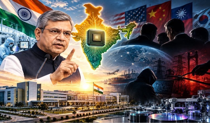 India की Chip Power से घबरा गईं वैश्विक ताकतें! Ashwini Vaishnaw ने जो खुलासा किया है वो आपको हैरान कर देगा