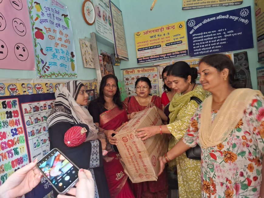 जिला उधमसिंहनगर में 200 से अधिक आंगनबाड़ी केंद्रों पर आयोजित हुआ ‘आंगन मिलन सेवा कार्यक्रम’