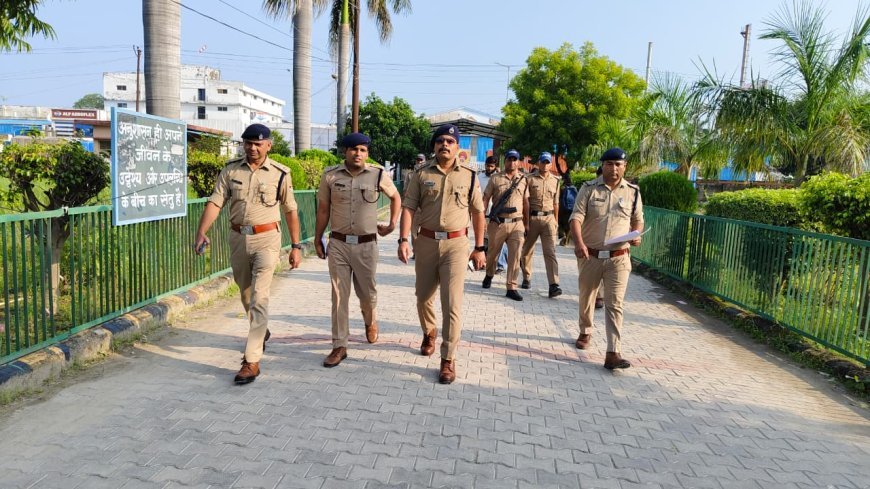 छात्र संघ चुनाव को लेकर SSP अजय गणपति सख्त — घुड़सवार दस्ते एवं वज्र वाहन तैनात*