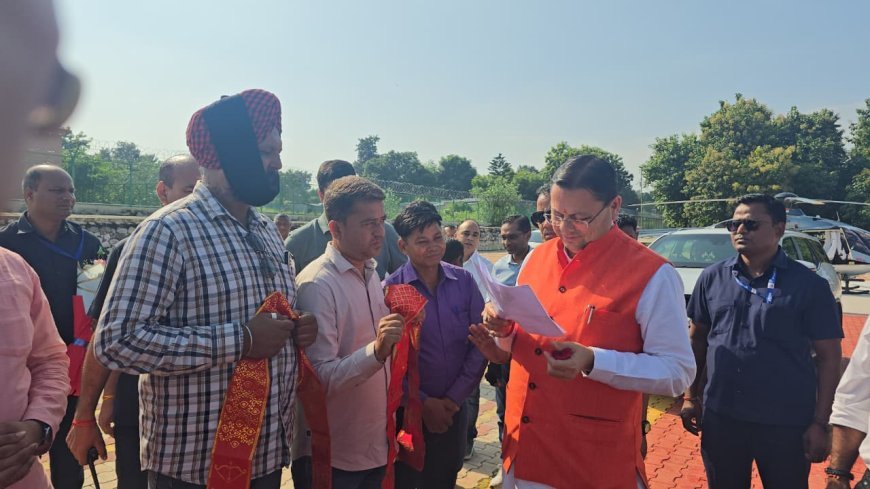 मुख्यमंत्री ने सुनीं जनसमस्याएं, अधिकारियों को दिए त्वरित समाधान के निर्देश।*